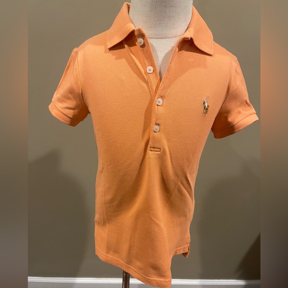 Polo Ralph Lauren Girls Shirt Sorbet Size S (7)